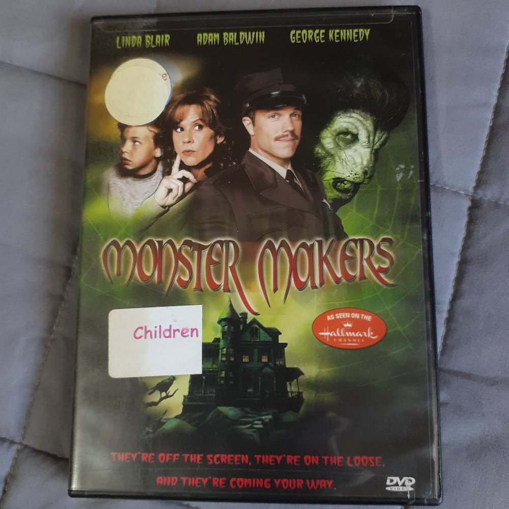 Monster Makers DVD Linda Blair Good Times Video Halloween Hallmark